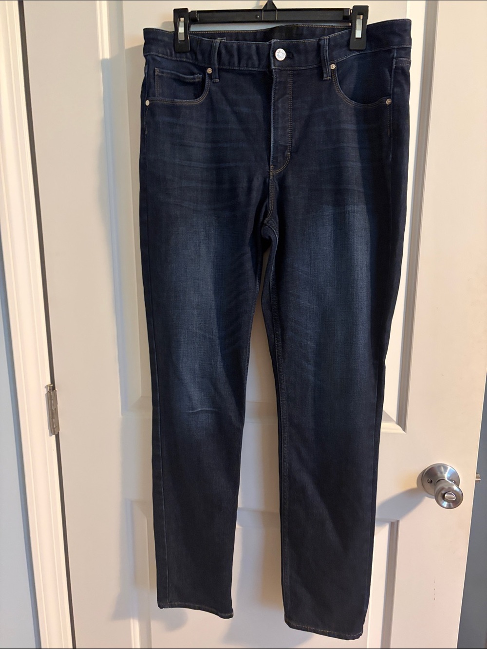 White House Black Market Women's Slim Dark Blue Jeans
